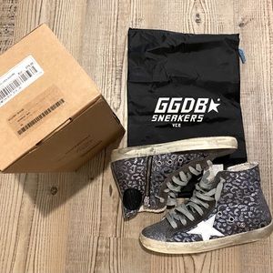 Golden Goose Glitter Leopard Francy